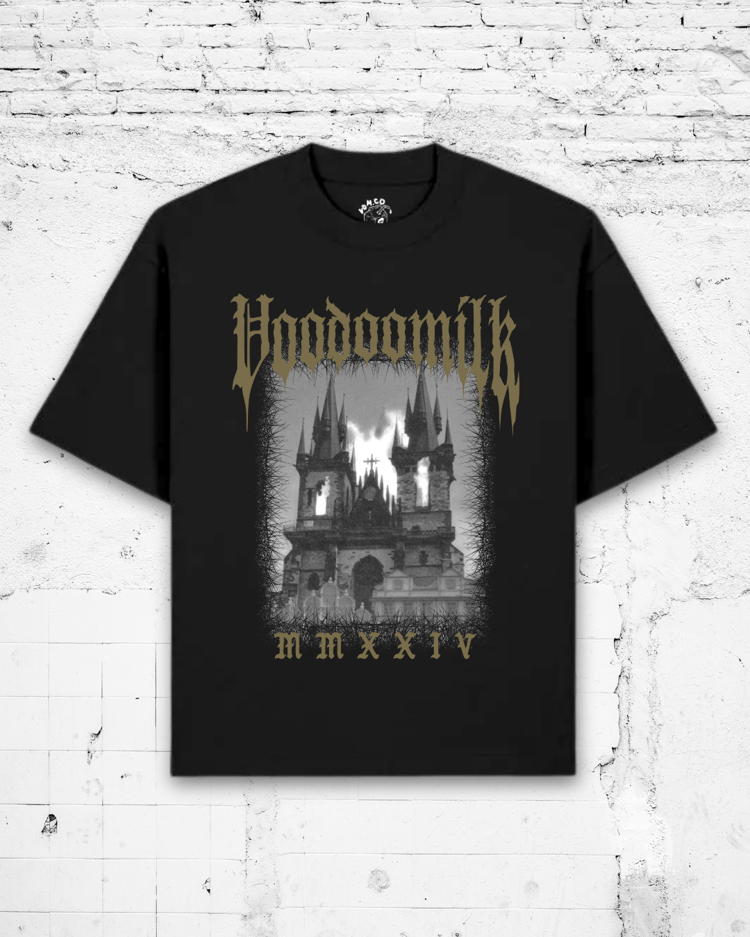 BURNER - Heavyweight Oversized Boxy T-Shirt (Black)