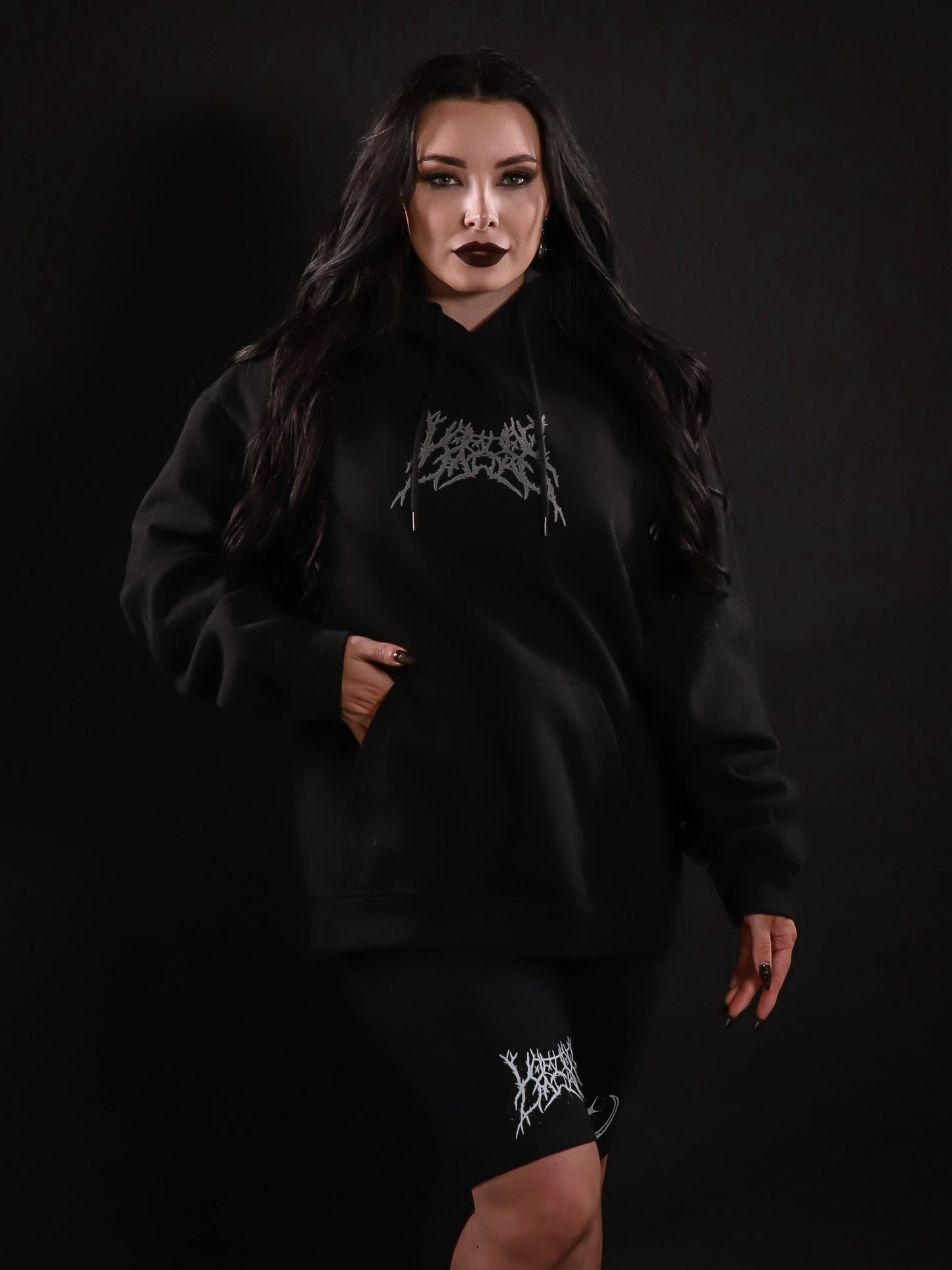 COLD STEEL HOODIE / BLACK