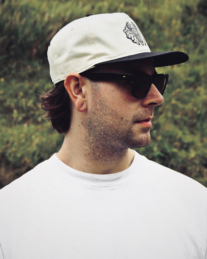 INFERNO - 2 Tone Cap (Black & Natural)