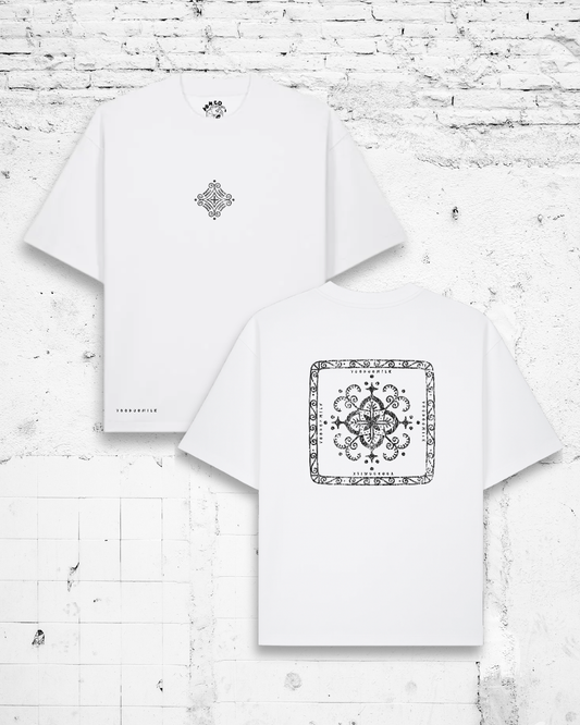 OPHELIA - Oversized Boxy T-Shirt (White)