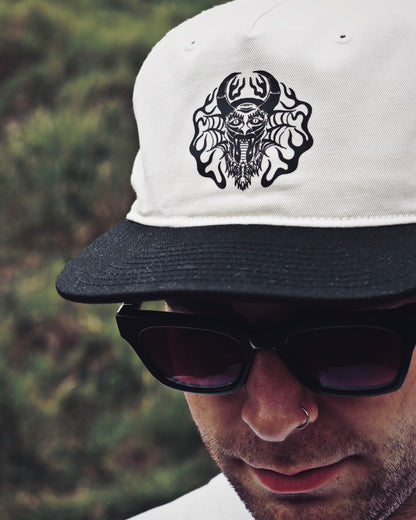 INFERNO - 2 Tone Cap (Black & Natural)