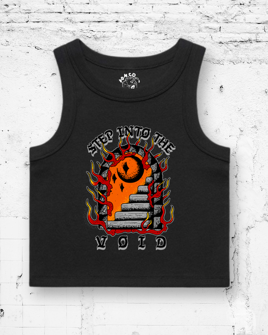 VOID - Cropped Tank (Black)