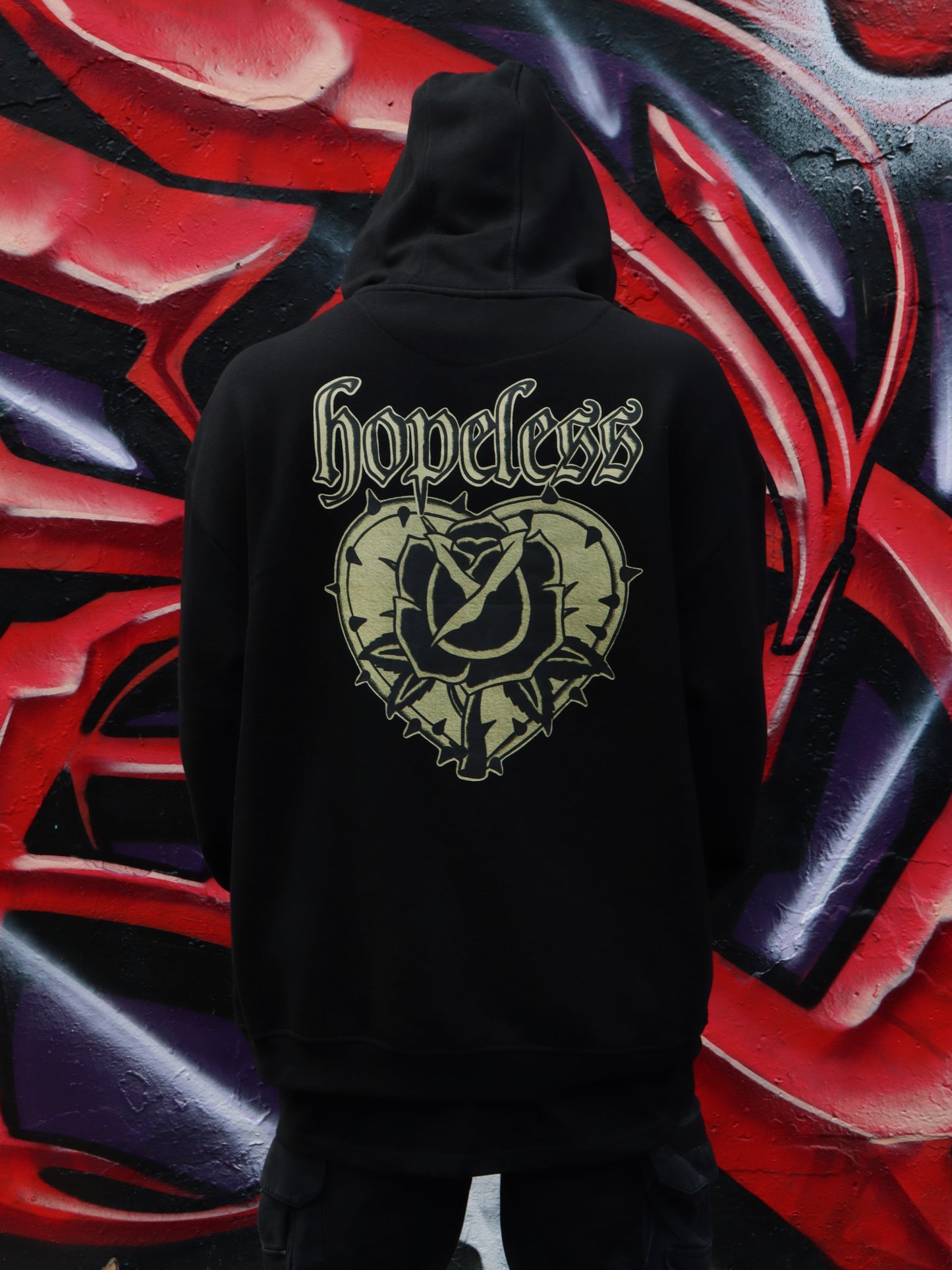 HOPELESS HOODIE / BLACK