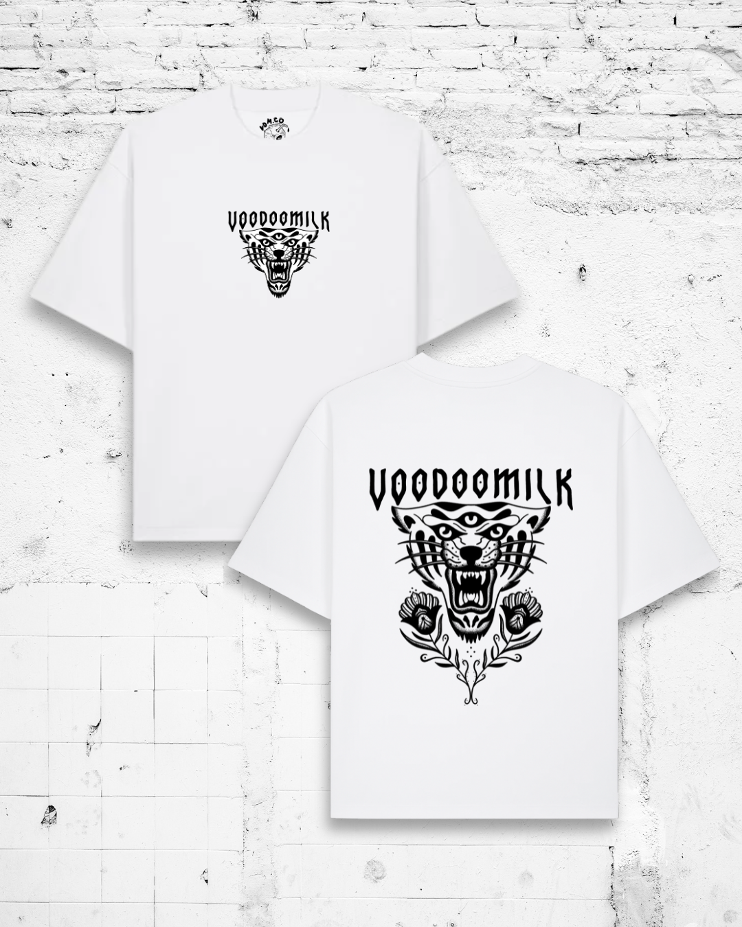 RITUAL - Oversized Boxy T-Shirt (White)