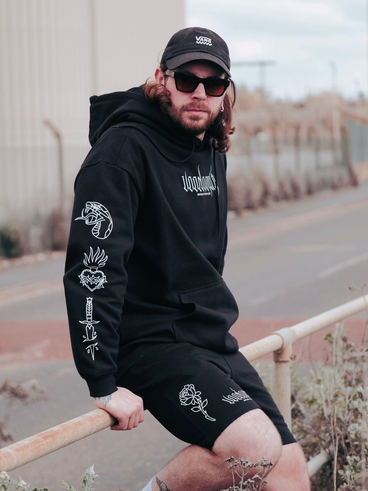 FLASH HOODIE / BLACK