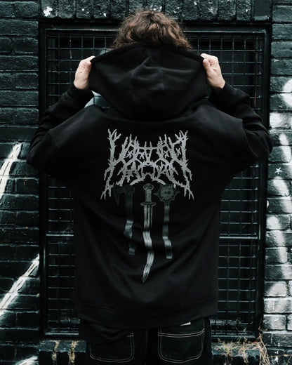 COLD STEEL HOODIE / BLACK