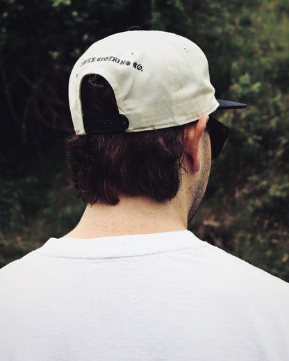 INFERNO - 2 Tone Cap (Black & Natural)