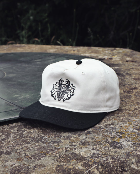 INFERNO - 2 Tone Cap (Black & Natural)