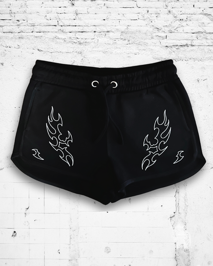 CYBER - Mini Jogger Shorts (Black)