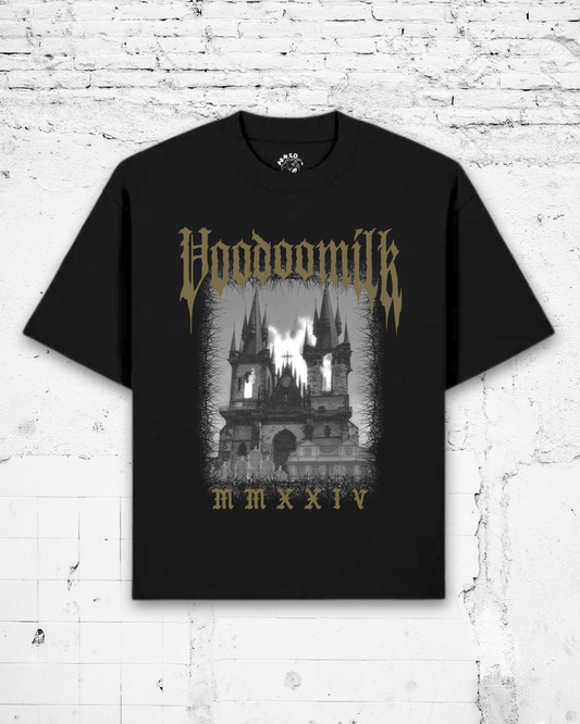 BURNER - Heavyweight Oversized Boxy T-Shirt (Black)