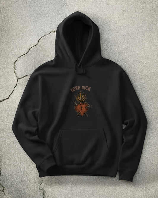 LOVE SICK - Hoodie (Black)